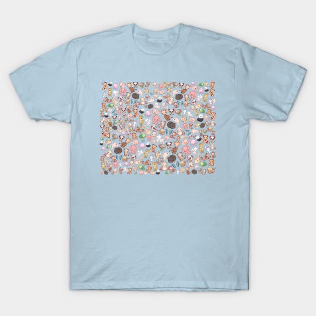 Kawaii Cute Animals T-Shirt by Arnedillo